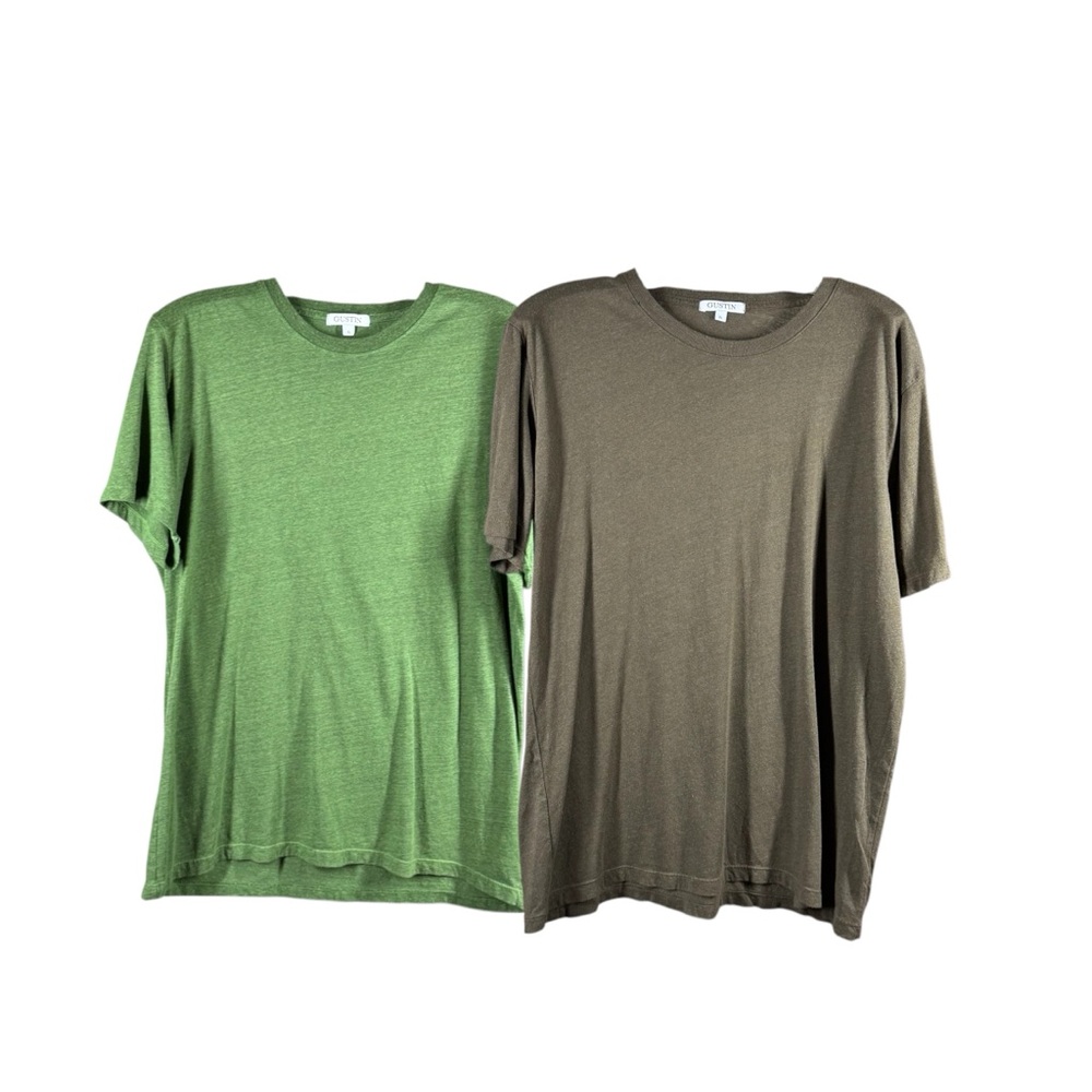 Gustin Men’s Basic Classic Tee Set Of Two Size XL